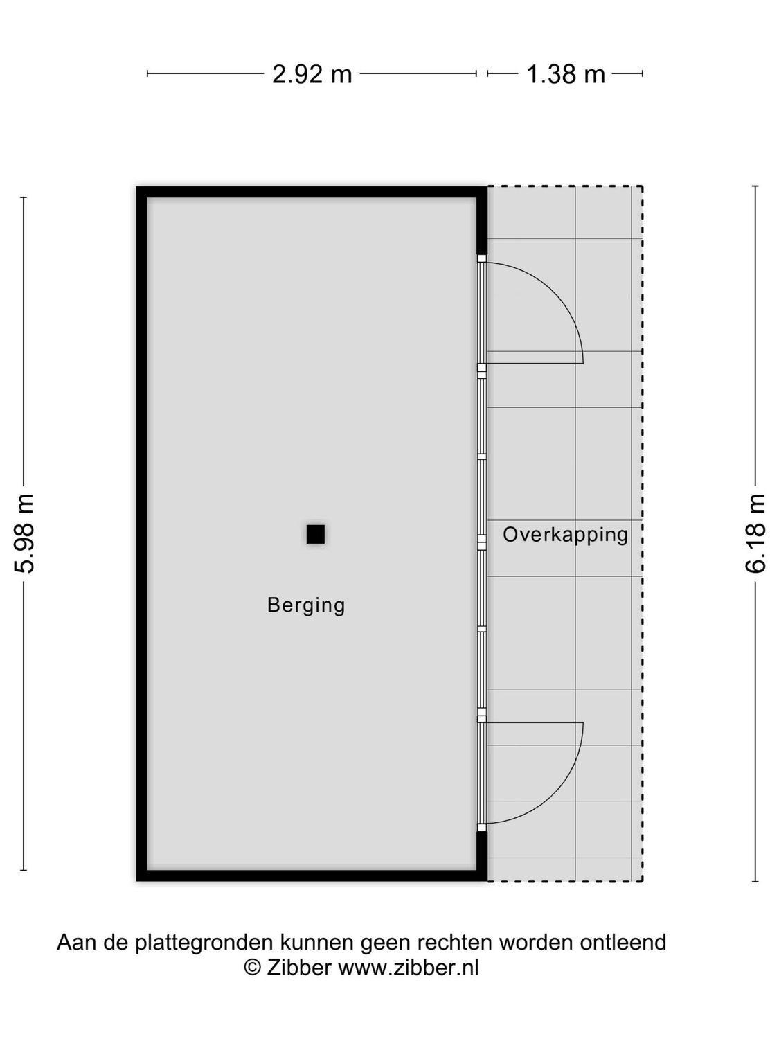 Sportlaan 6, GEERVLIET plattegrond 2