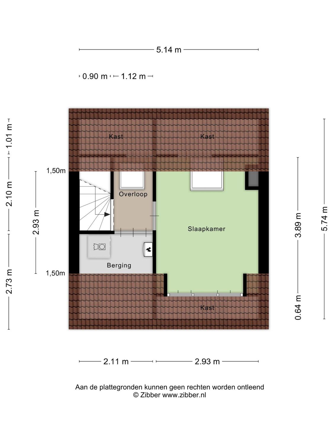 Roosendaelweg 5, GEERVLIET plattegrond 4
