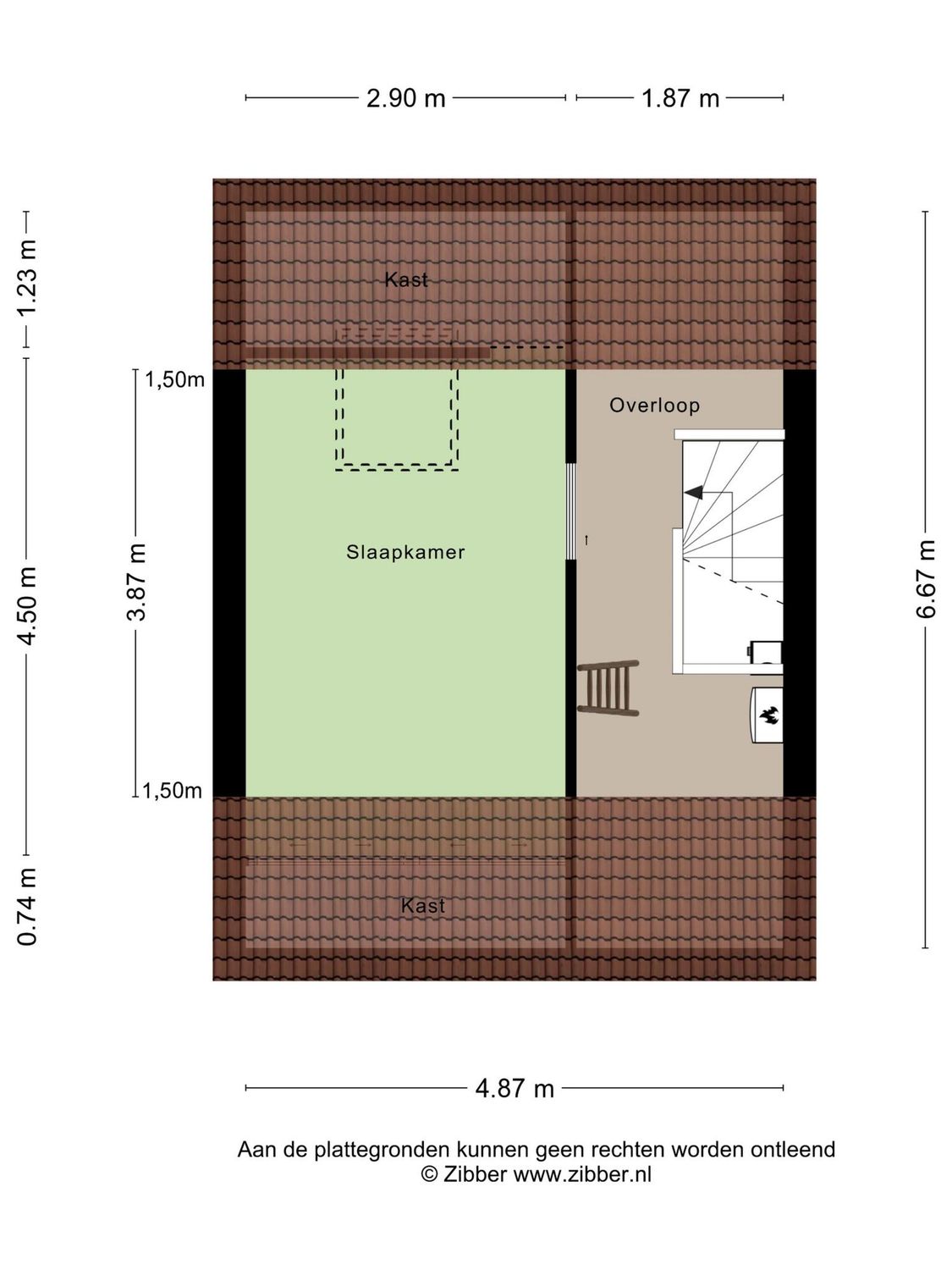 Schaduwgras 6, SPIJKENISSE plattegrond 4