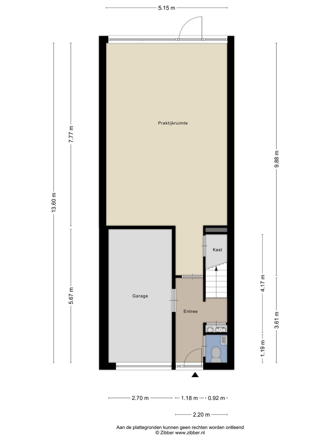 J. Kluitstraat 16, SPIJKENISSE plattegrond 0