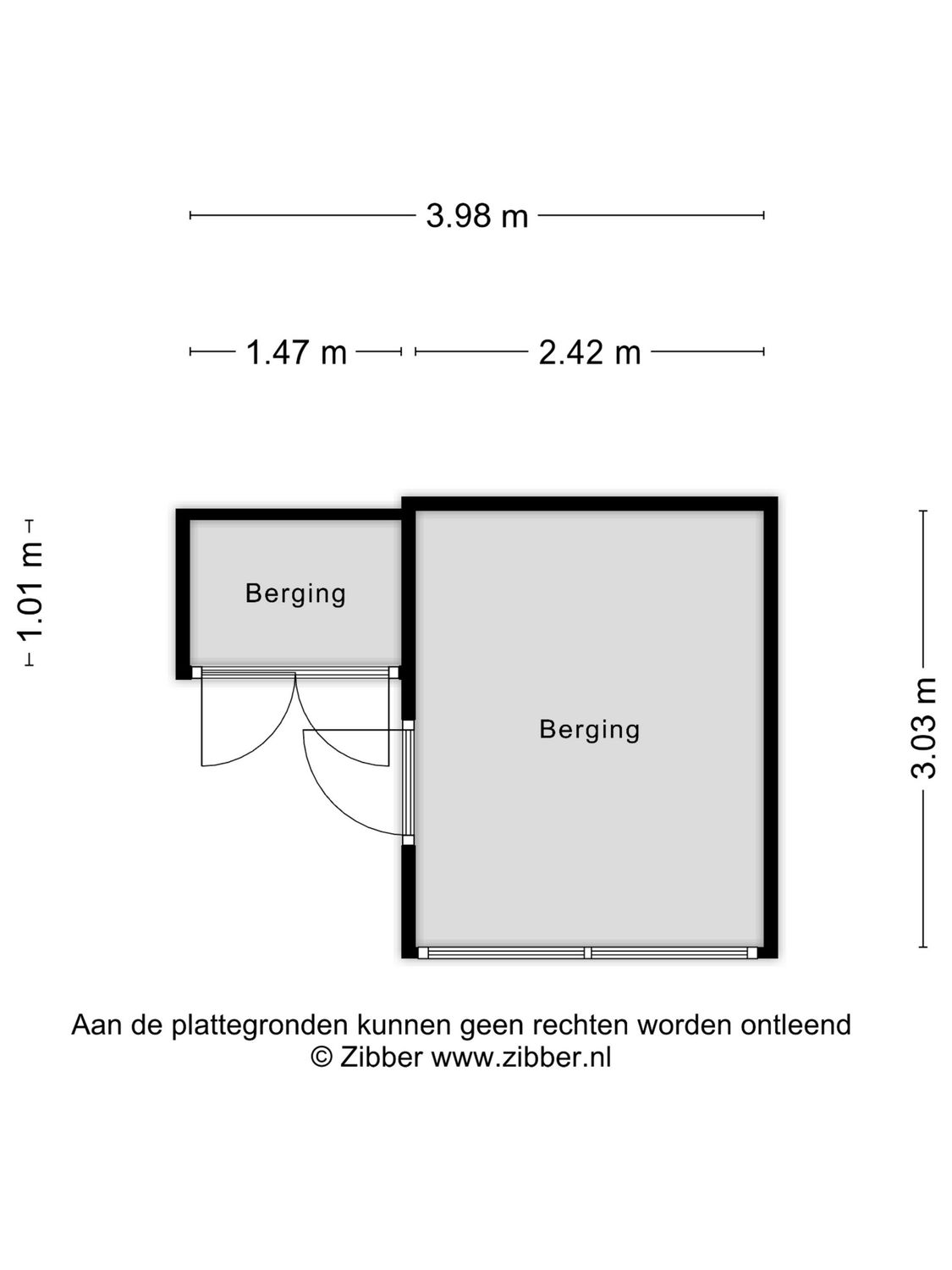 Markenburglaan 16, GEERVLIET plattegrond 2