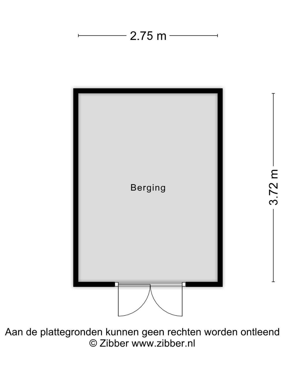 Markenburglaan 16, GEERVLIET plattegrond 3
