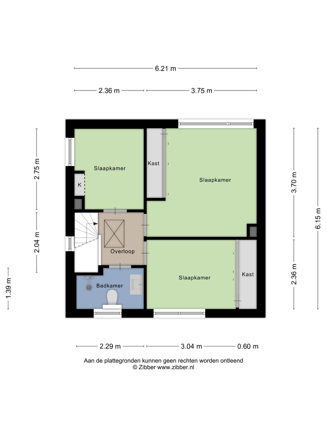 Markenburglaan 16, GEERVLIET plattegrond 4