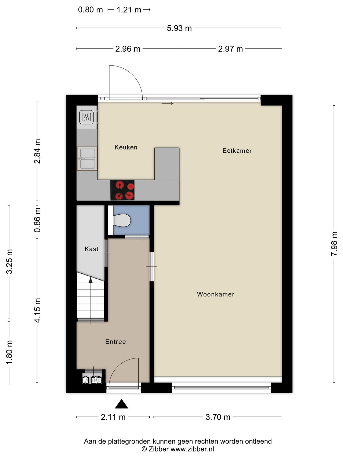 Burggraafstraat 43, HEENVLIET plattegrond 0