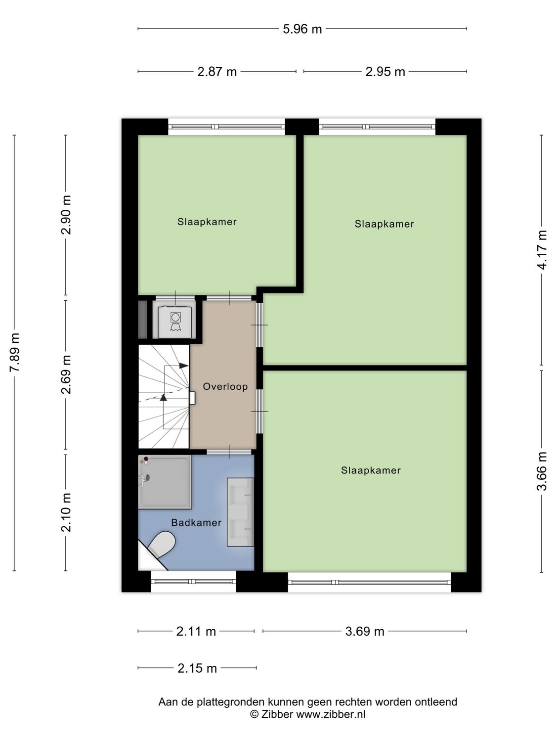 Burggraafstraat 43, HEENVLIET plattegrond 3