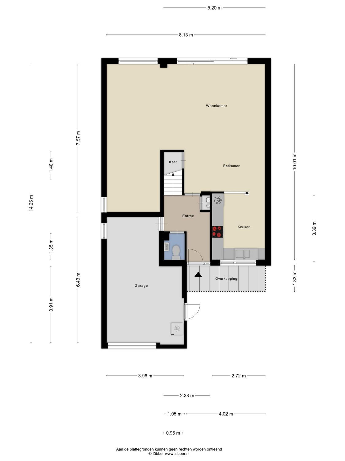 Nijlstraat 4, SPIJKENISSE plattegrond 0