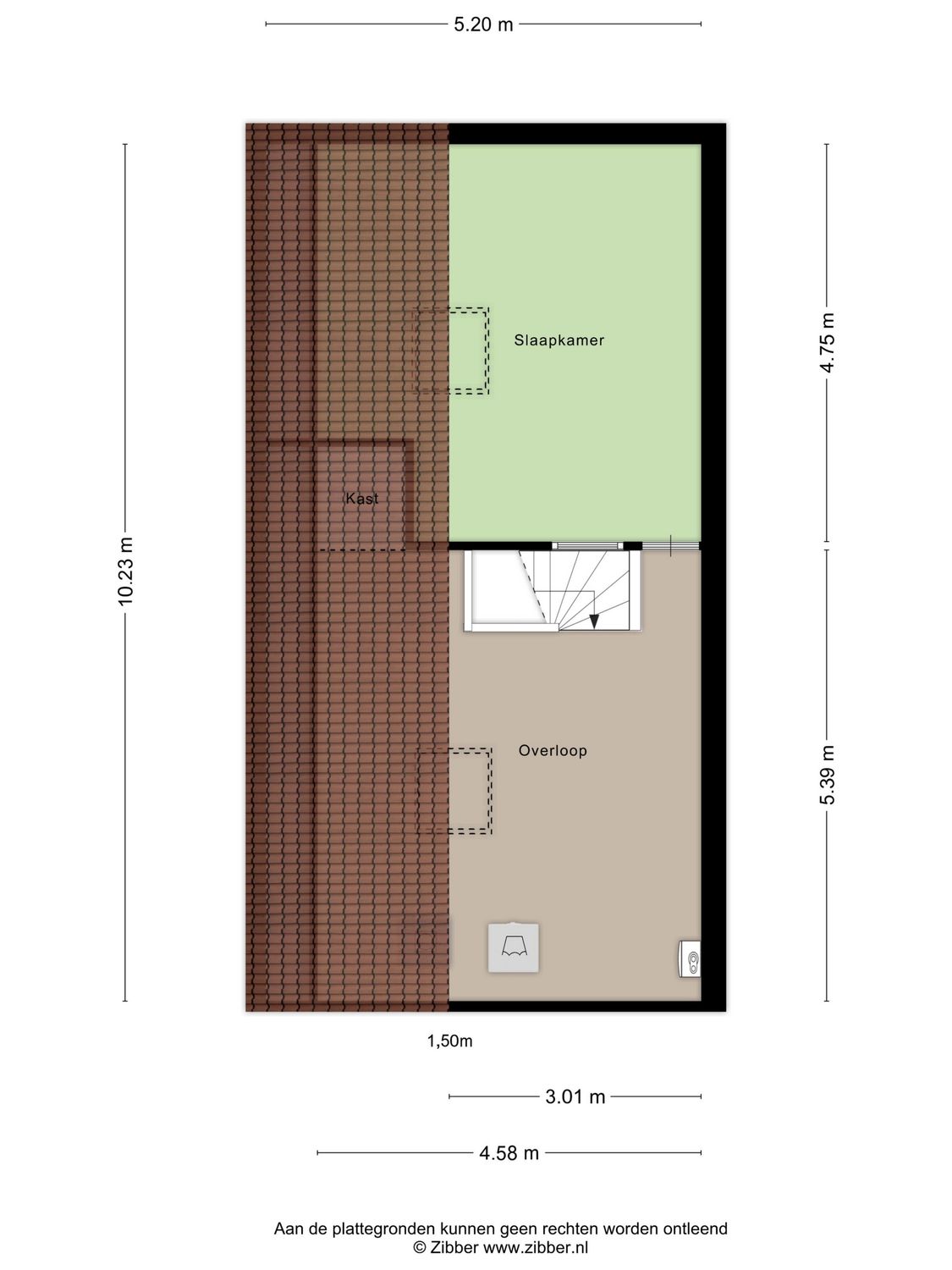 Nijlstraat 4, SPIJKENISSE plattegrond 3