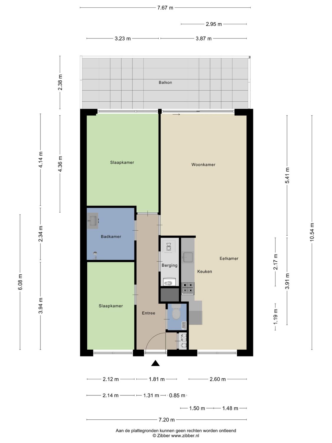 Piet Mondriaanpad 25, SPIJKENISSE plattegrond 0