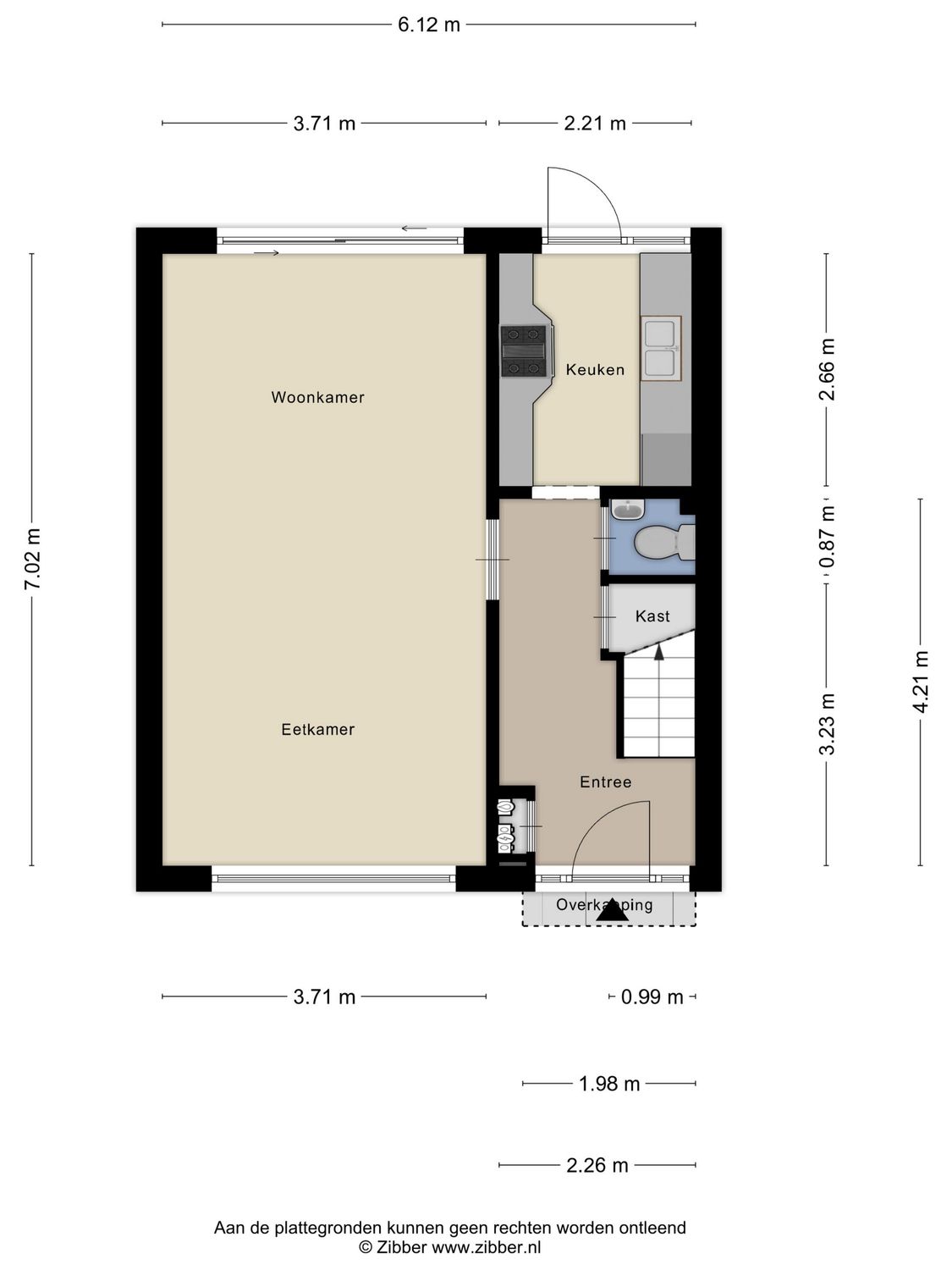 Prins Bernhardlaan 12, SPIJKENISSE plattegrond 0