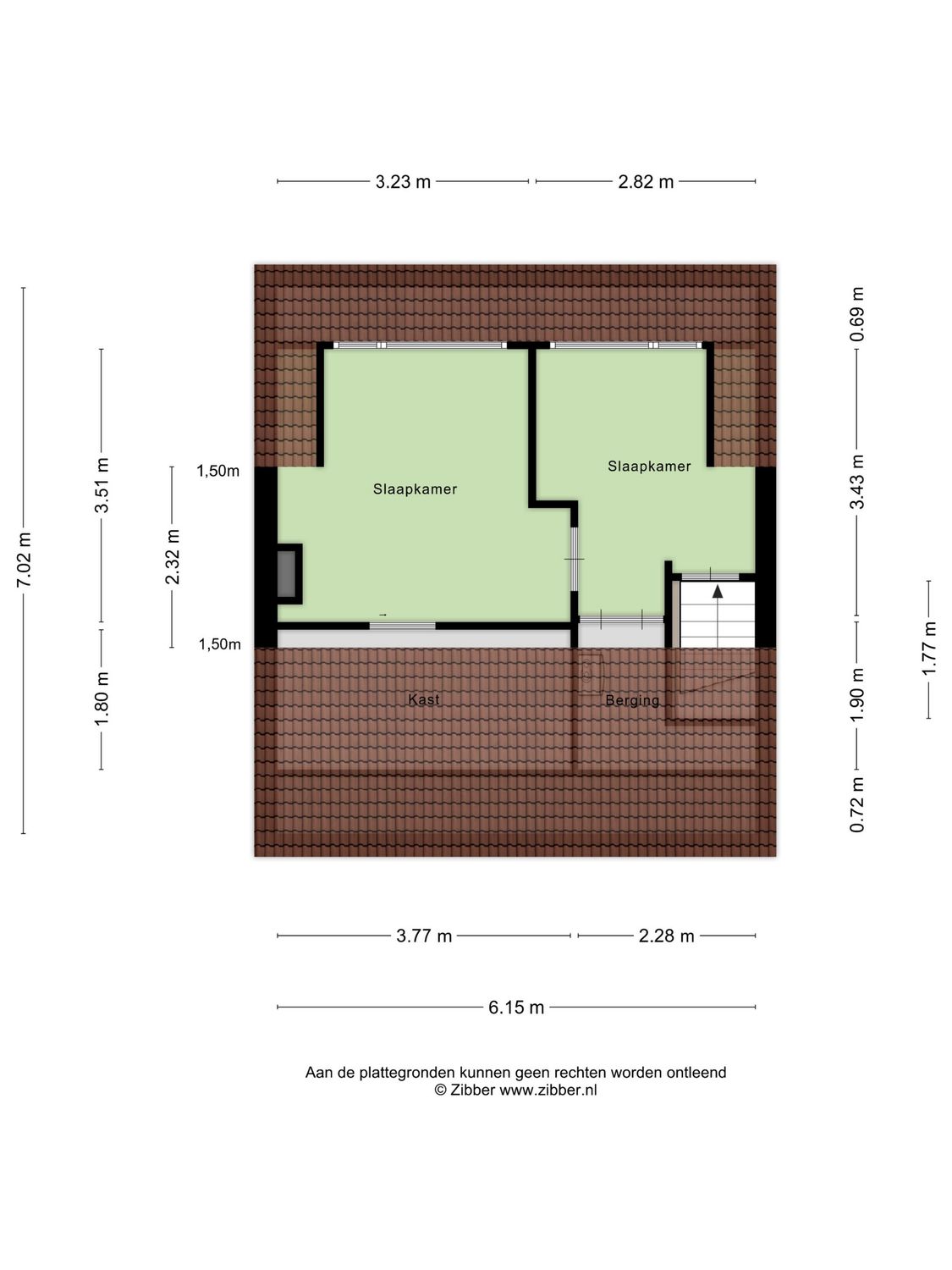 Prins Bernhardlaan 12, SPIJKENISSE plattegrond 4