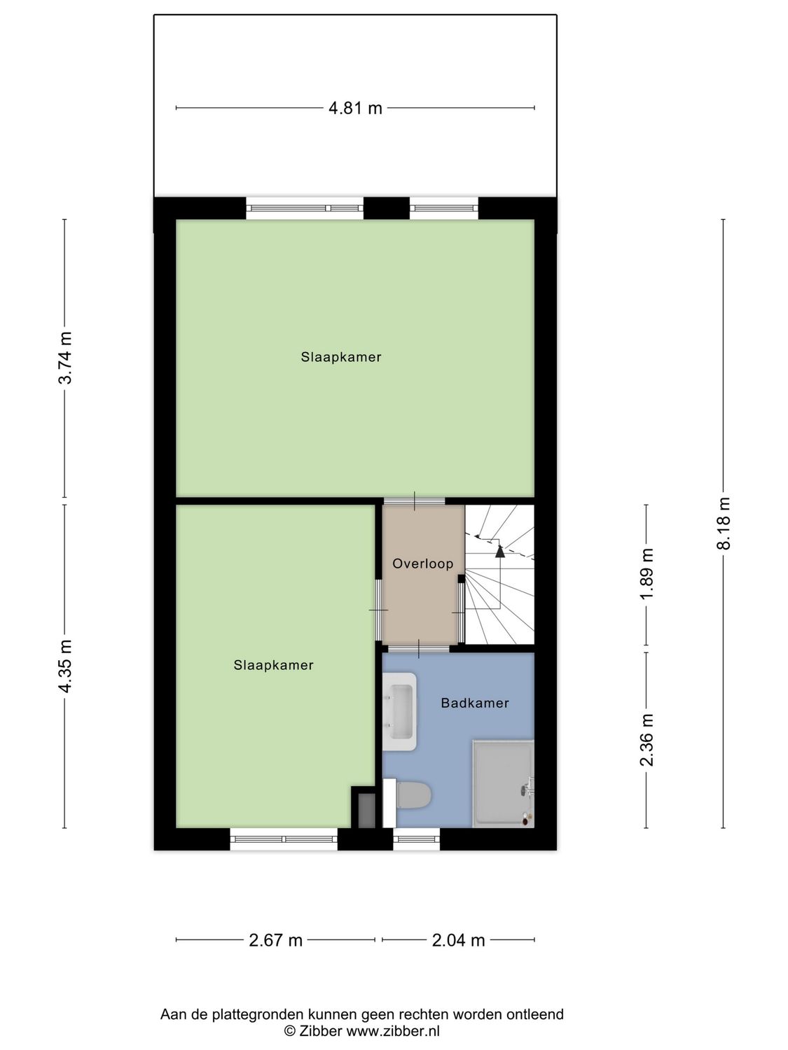 Wilhelmina Druckerstraat 19, SPIJKENISSE plattegrond 3