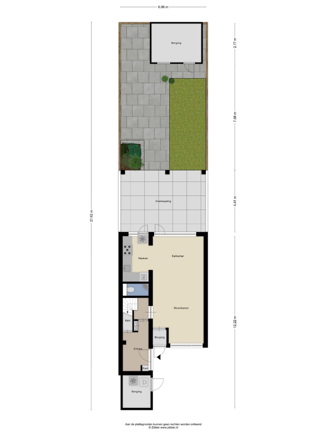 Elimstraat 6, ROTTERDAM plattegrond 1