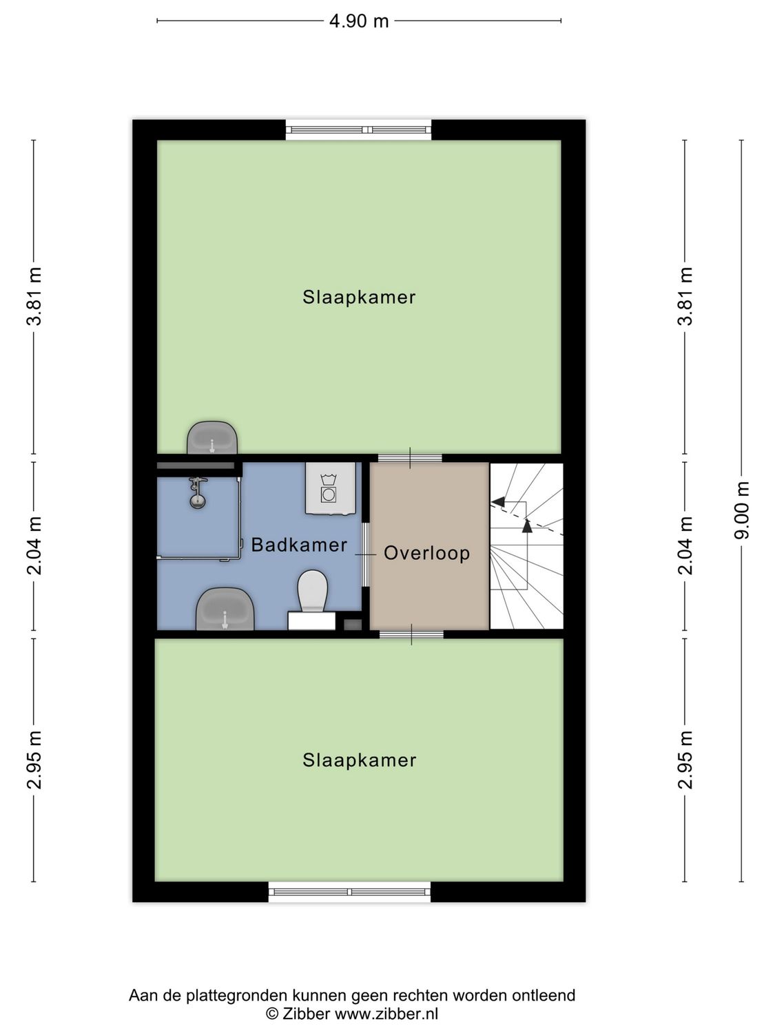 Burggraafstraat 1, HEENVLIET plattegrond 3