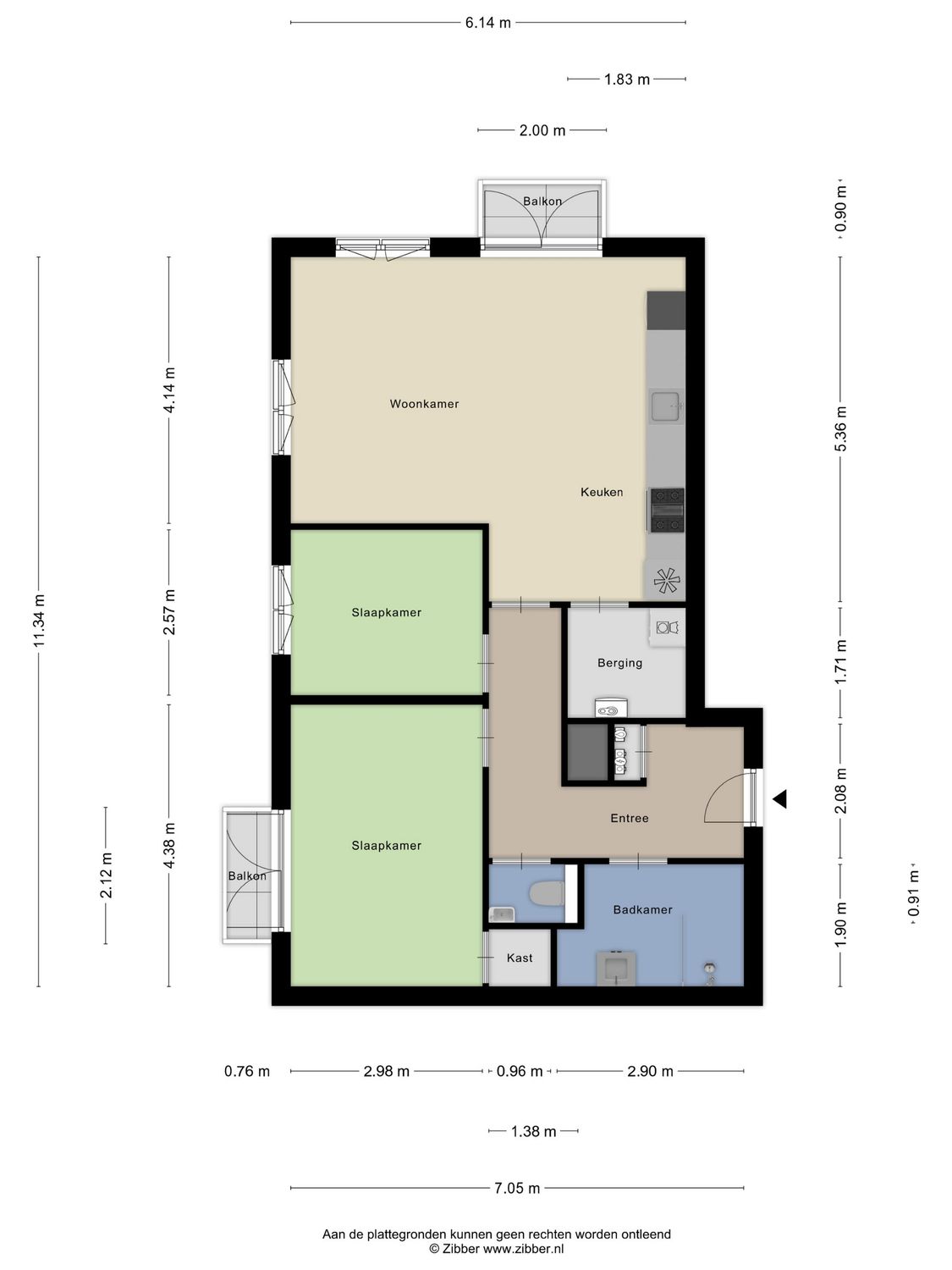 Oostkade 4a 2, HELLEVOETSLUIS plattegrond 0