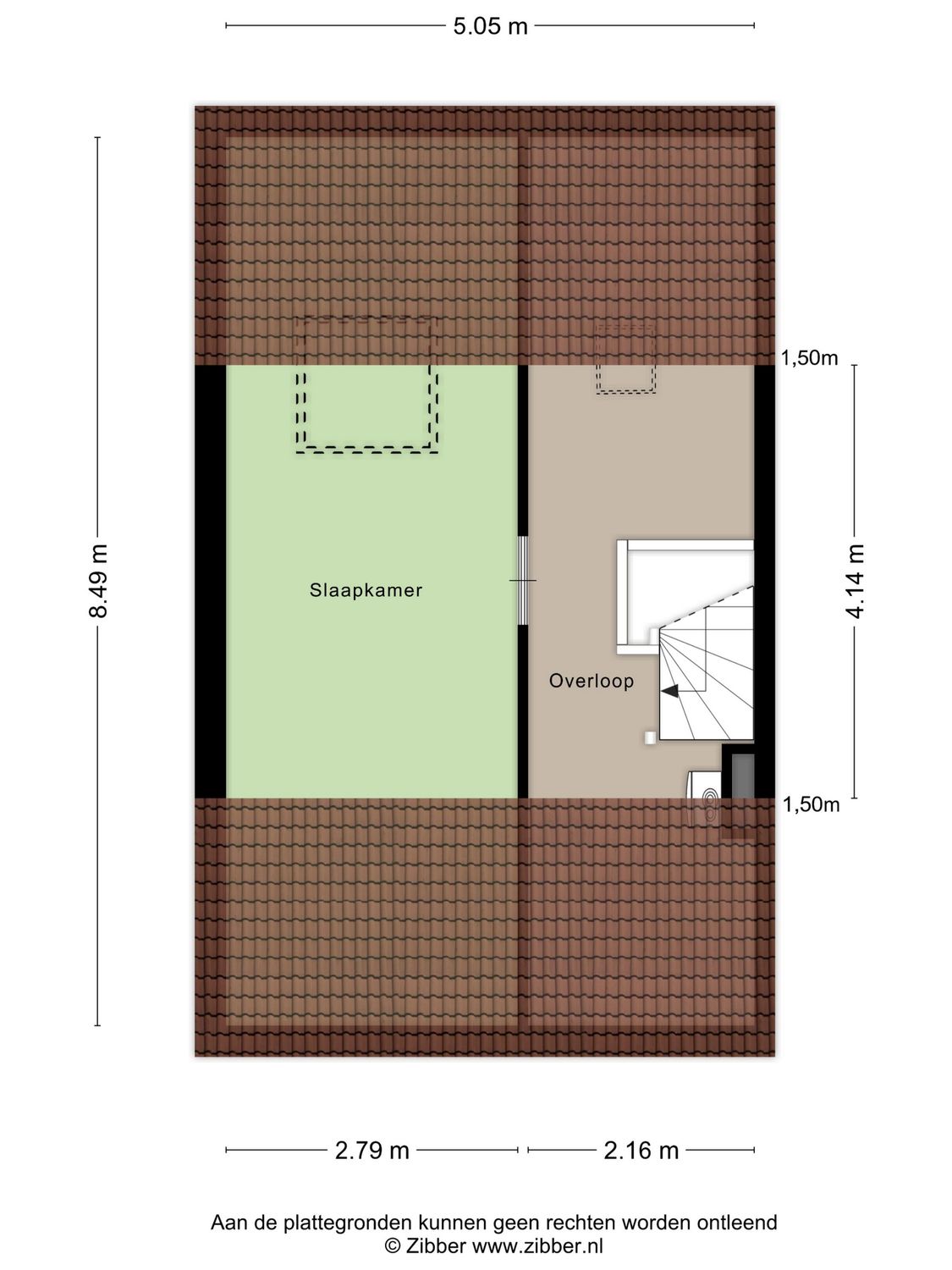 Paradijsstraat 33, ZUIDLAND plattegrond 4