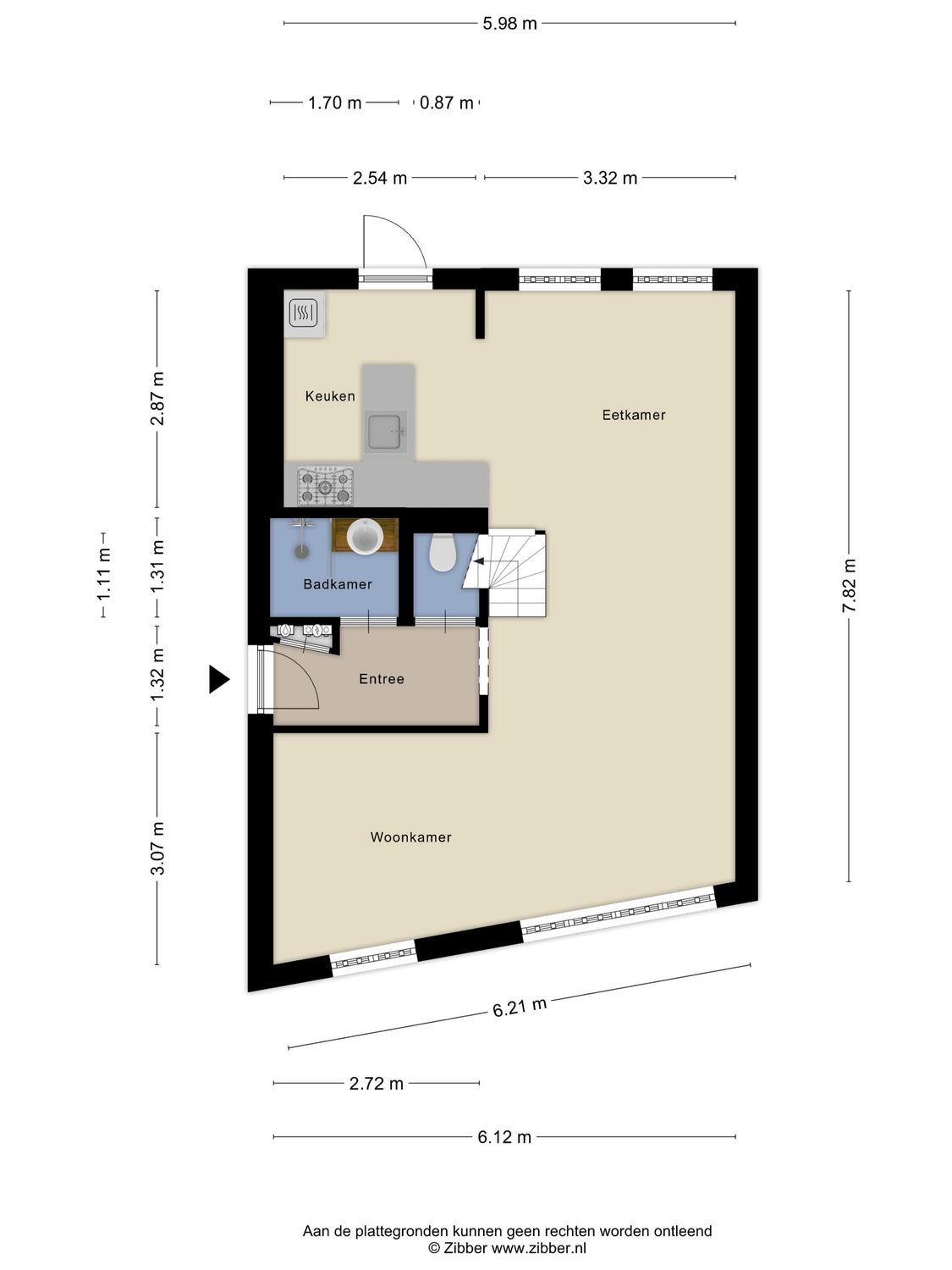 Vissersdijk 4, HEENVLIET plattegrond 0