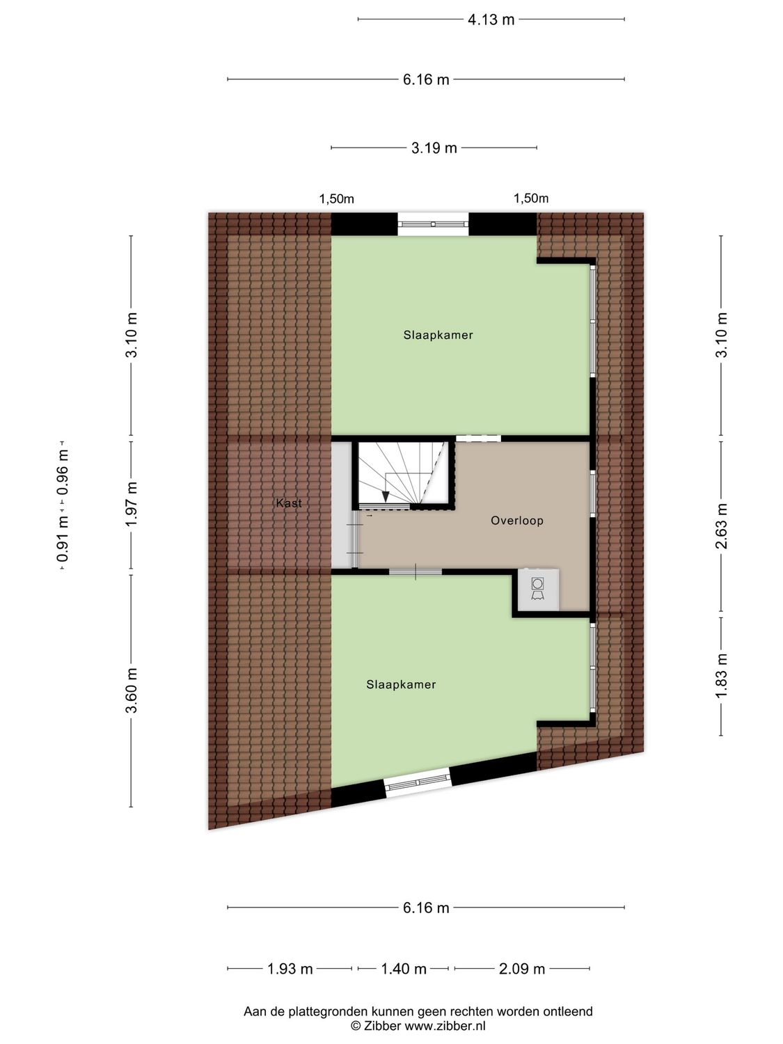 Vissersdijk 4, HEENVLIET plattegrond 2