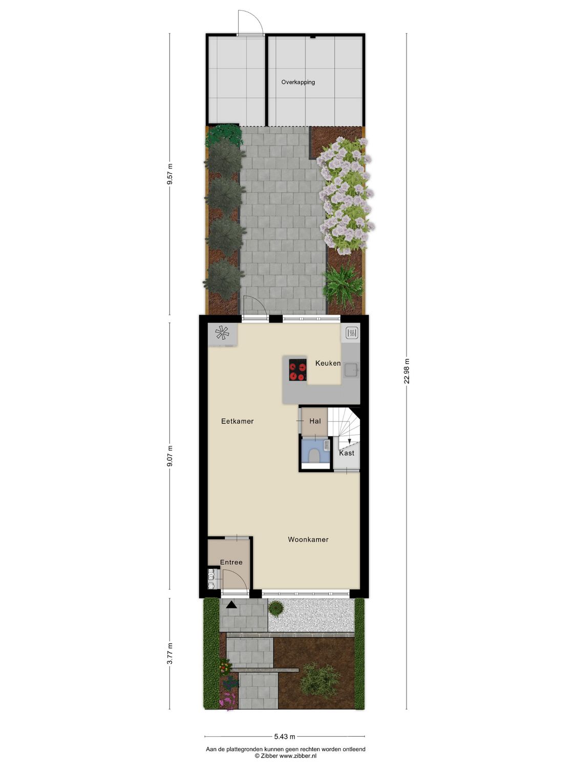 Martin Luther Kinglaan 118, HELLEVOETSLUIS plattegrond 1