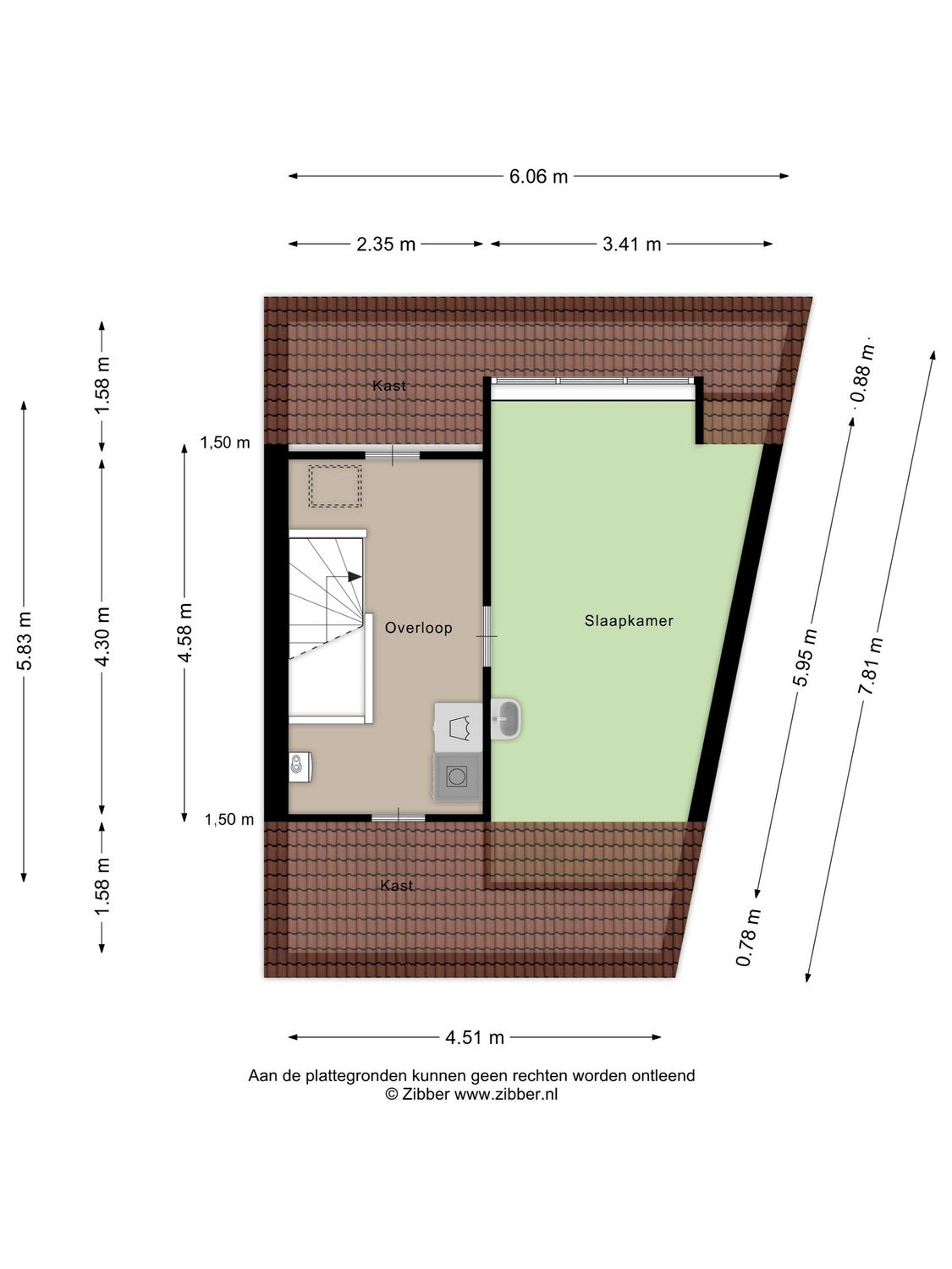 Ganzenhoek 44, SPIJKENISSE plattegrond 4