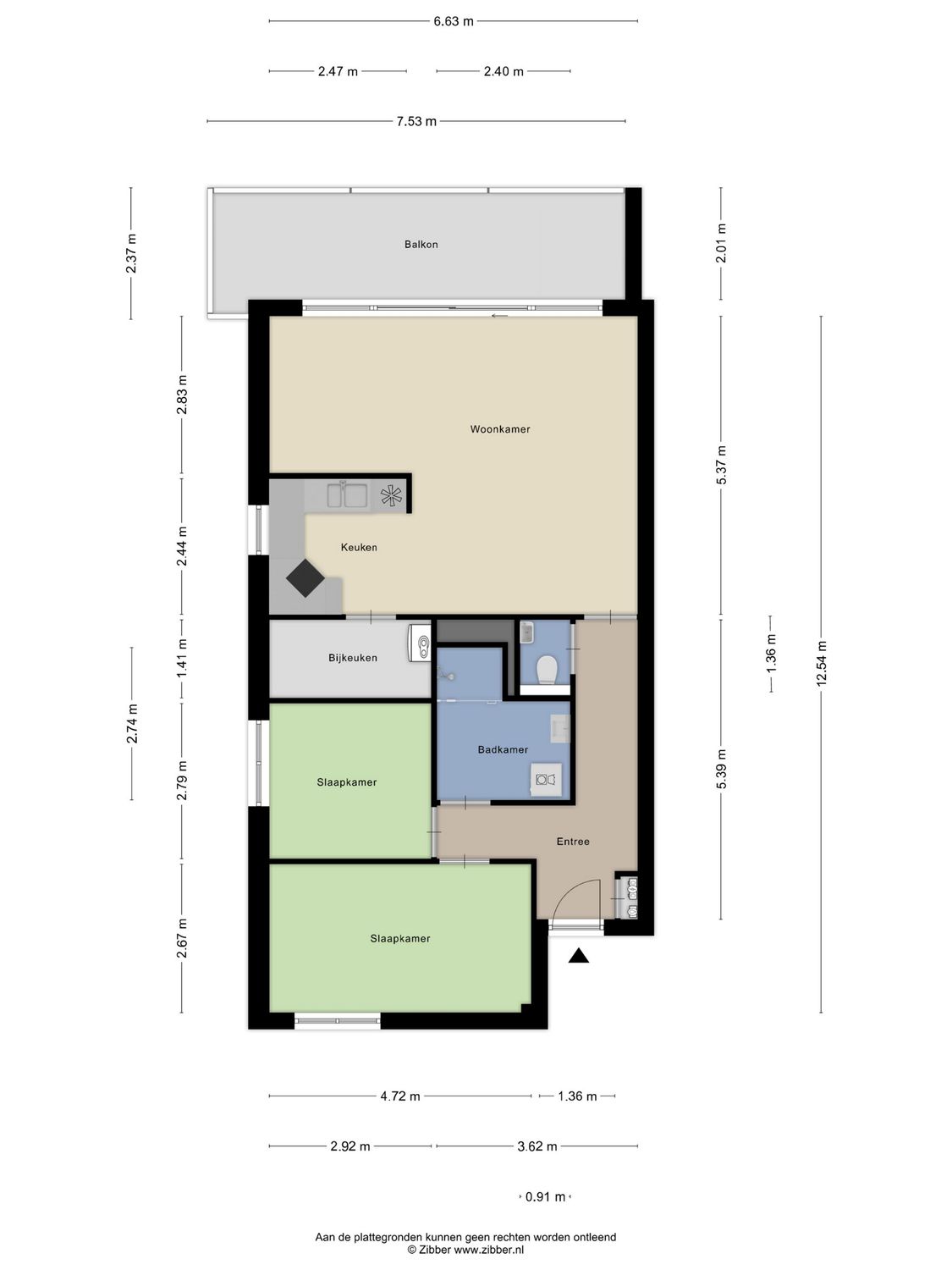 Selma Lagerlöfstraat 18, SPIJKENISSE plattegrond 0