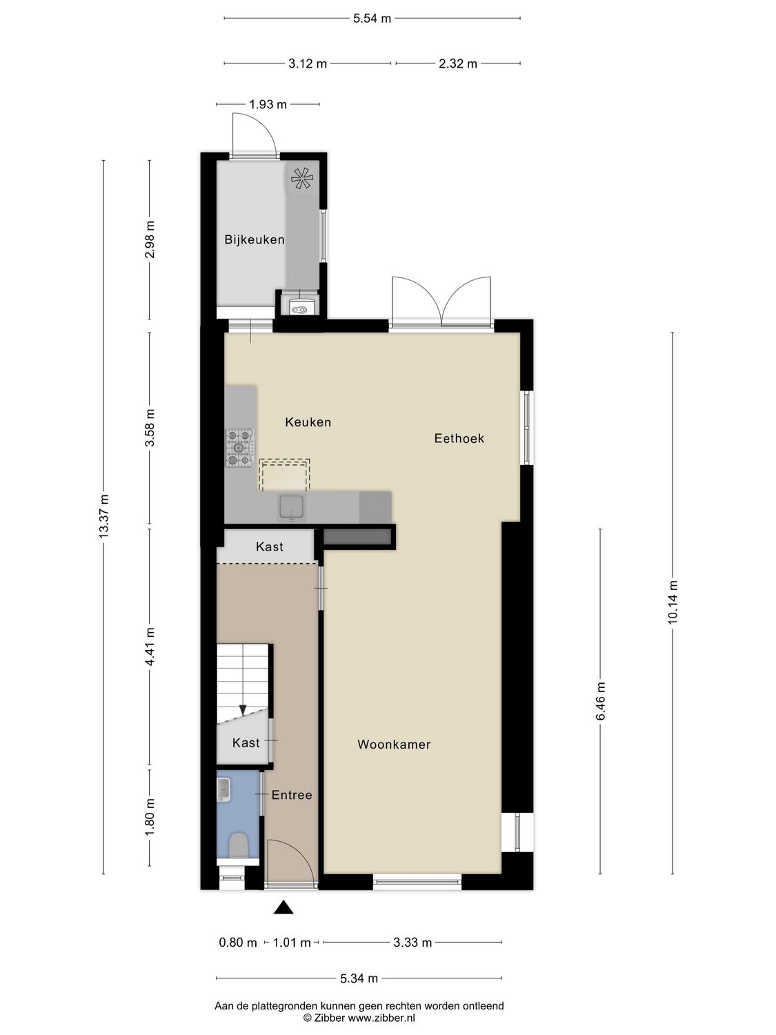 van Blankensteinstraat 1, HEENVLIET plattegrond 0