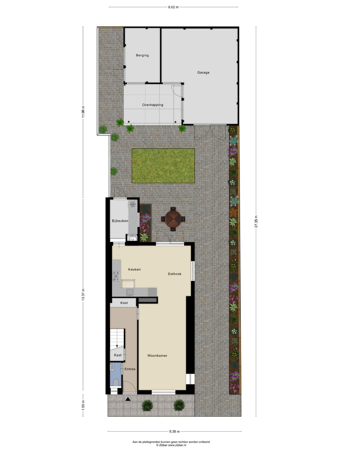 van Blankensteinstraat 1, HEENVLIET plattegrond 1