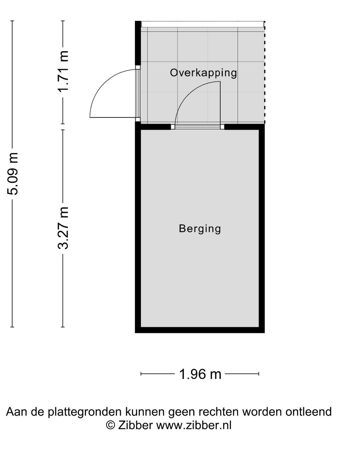 Iepenlaan 6C, SPIJKENISSE plattegrond 2