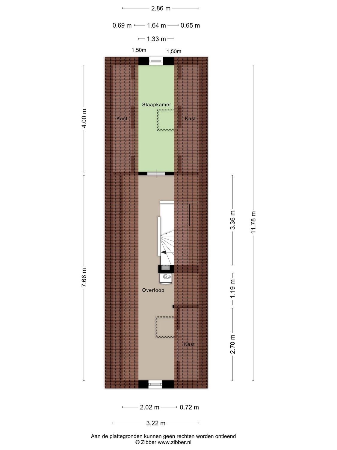 Achterweg 80, HEKELINGEN plattegrond 2
