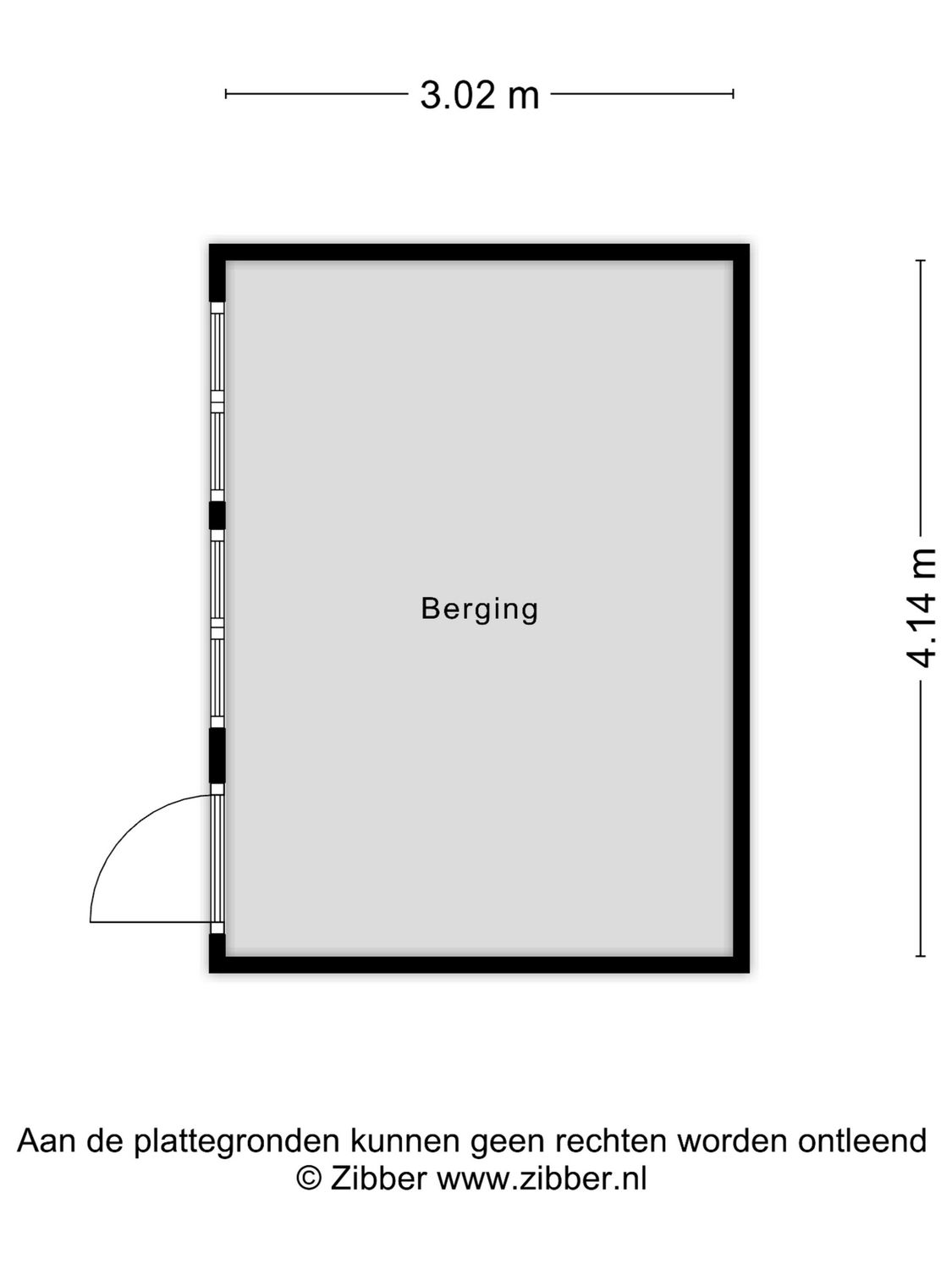 Prins Bernhardstraat 44, ZUIDLAND plattegrond 2