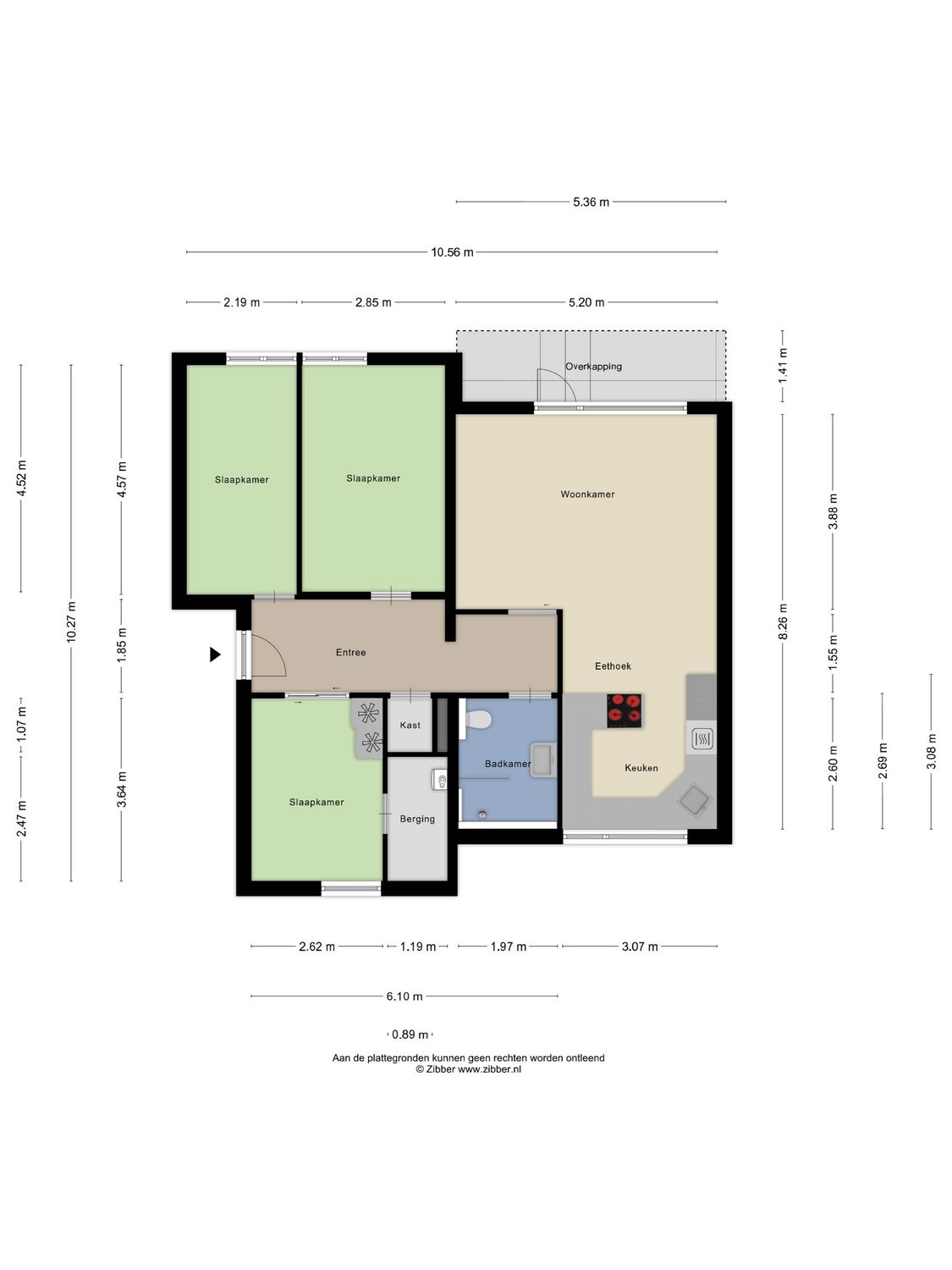 Ruwaard van Puttenweg 19, SPIJKENISSE plattegrond 0