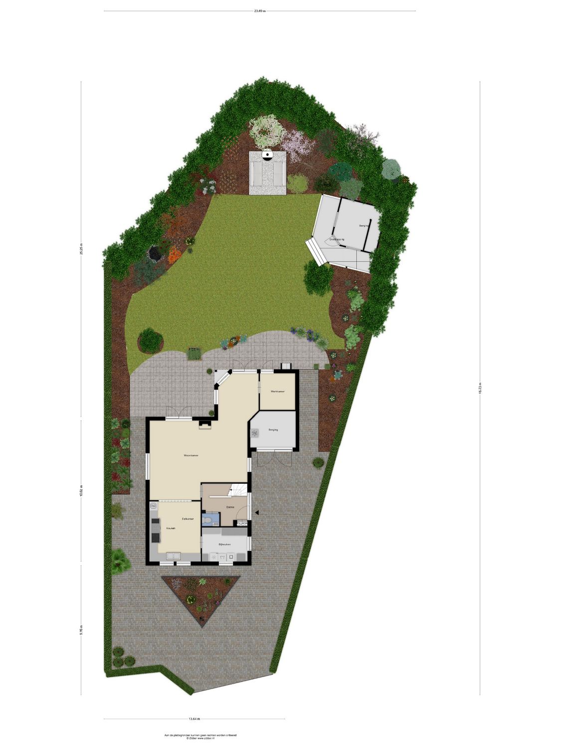 Gooischelaan 14, ZUIDLAND plattegrond 0