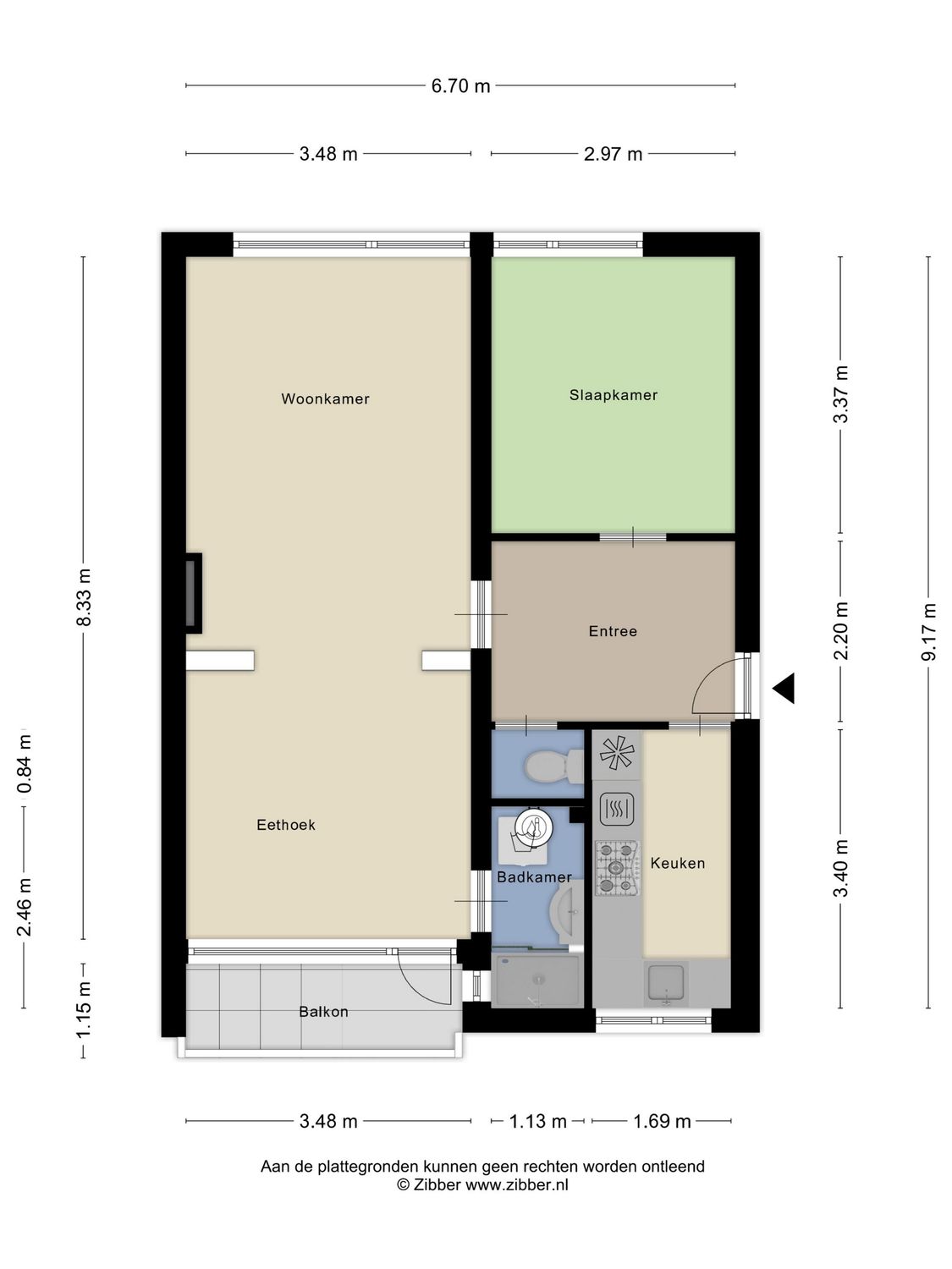 Aagje Dekenstraat 22B, SPIJKENISSE plattegrond 0