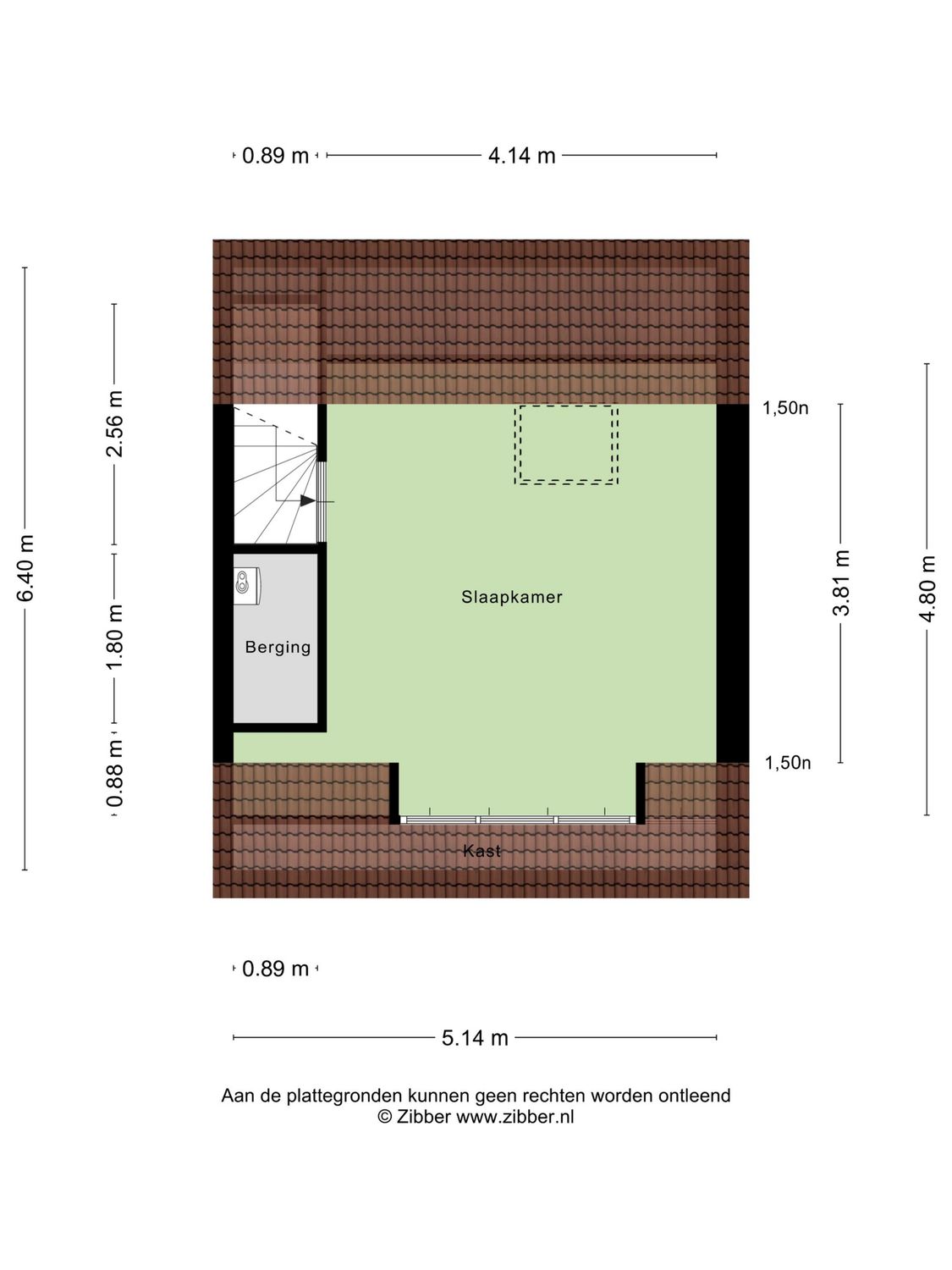 Engel de Merlestraat 8, HEENVLIET plattegrond 4