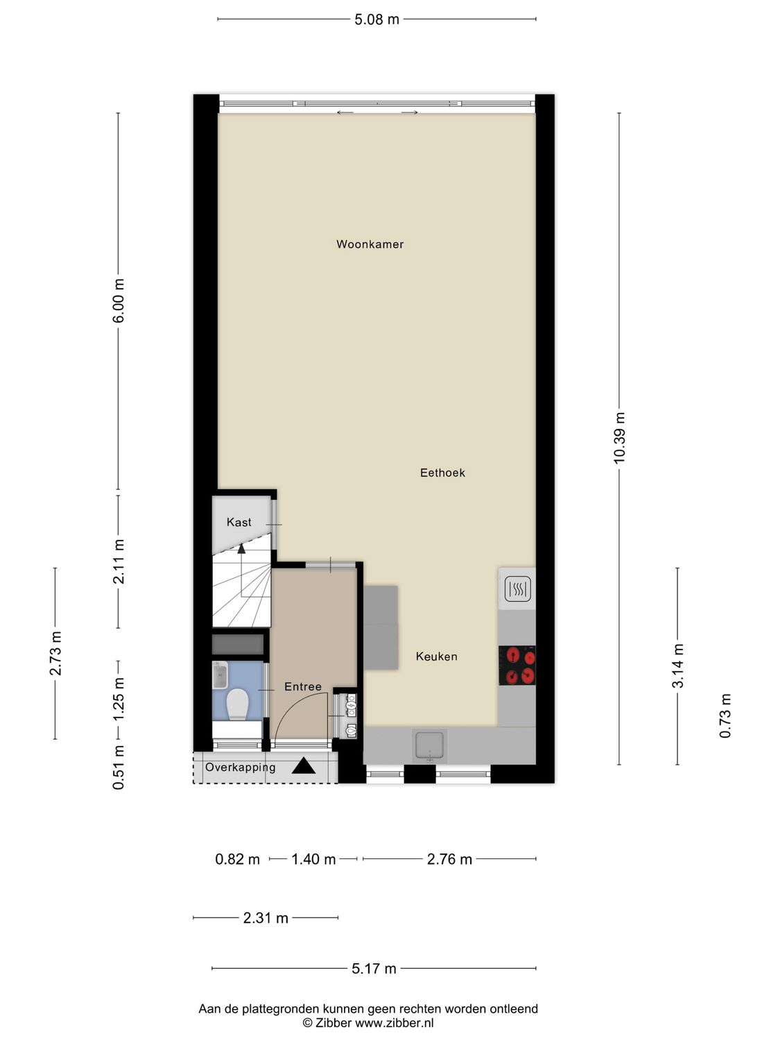 Donaulaan 30, SPIJKENISSE plattegrond 0