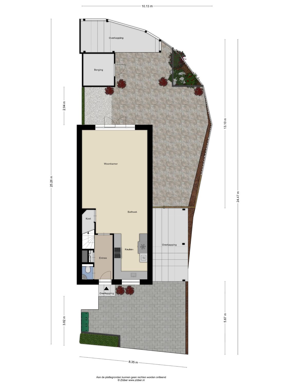 D. de Koninglaan 5, HEKELINGEN plattegrond 0