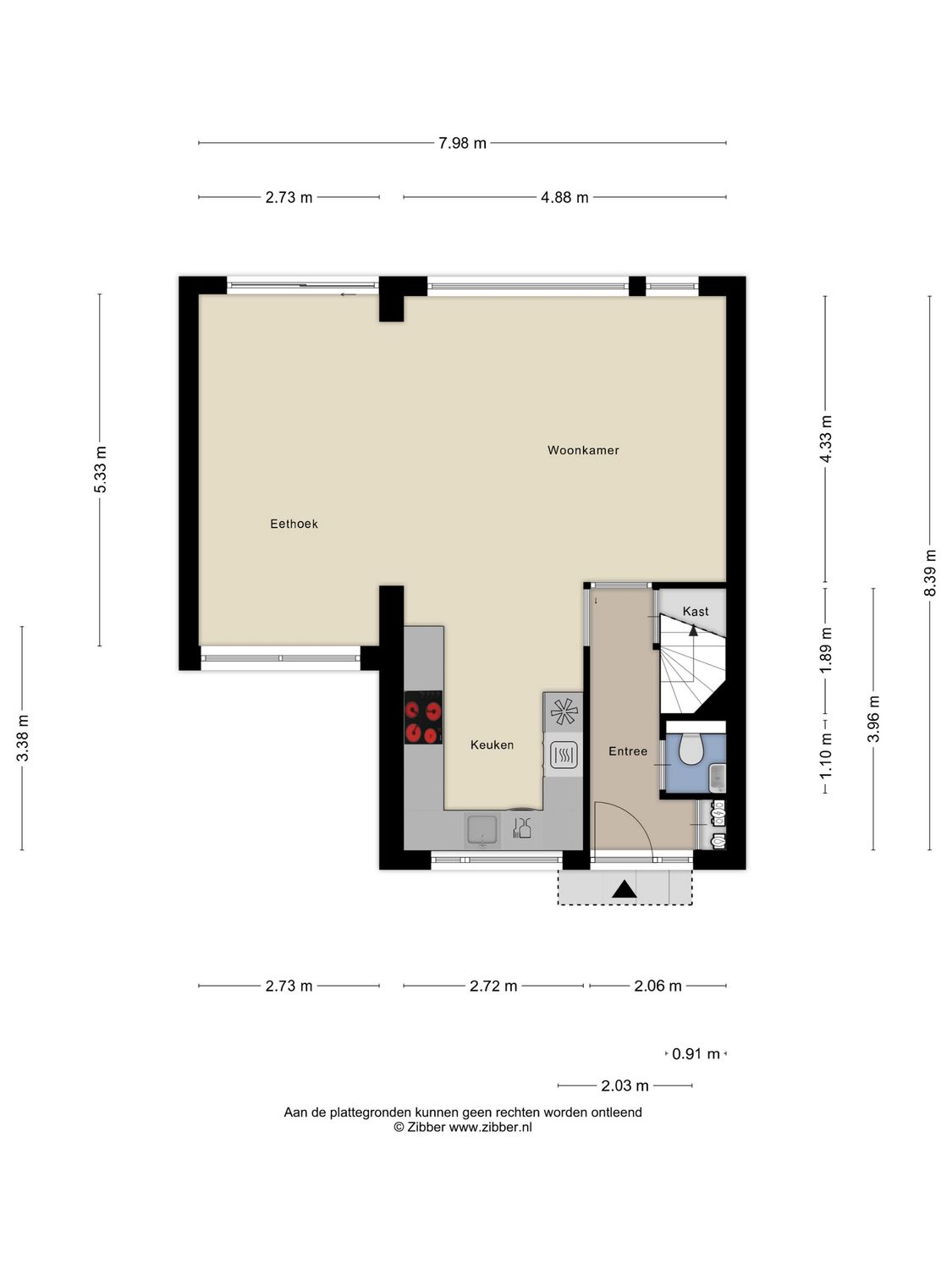 Carry Pothuis-Smitstraat 37, SPIJKENISSE plattegrond 0