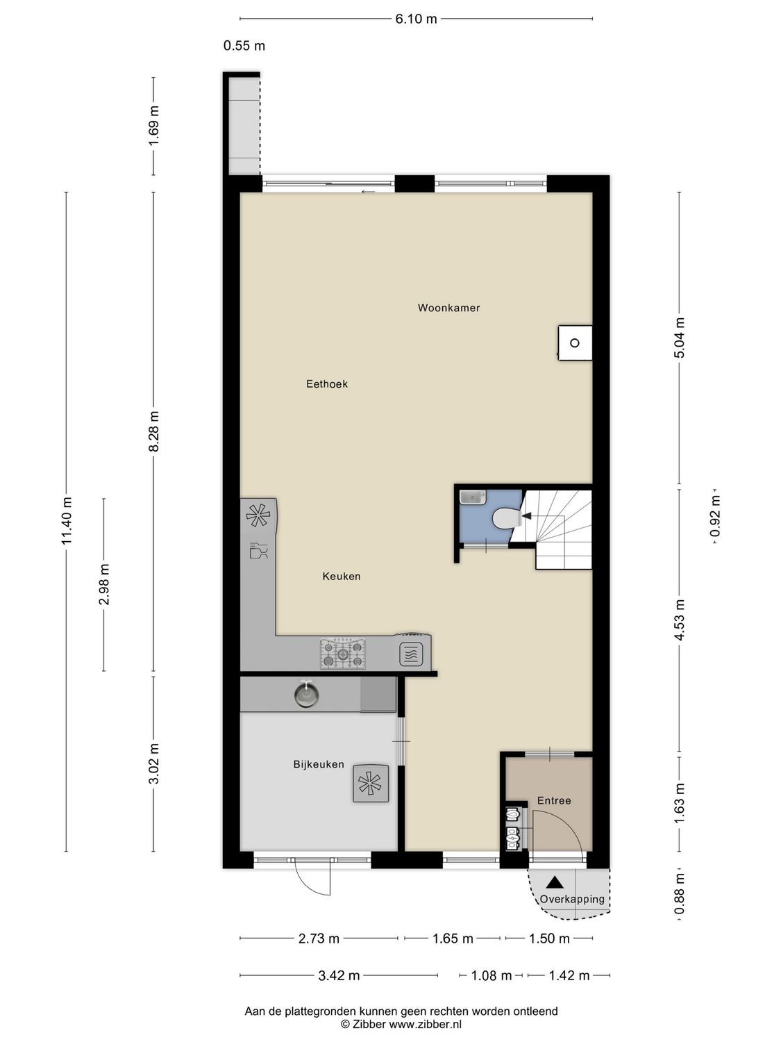 Trix Terwindtstraat 25, SPIJKENISSE plattegrond 0
