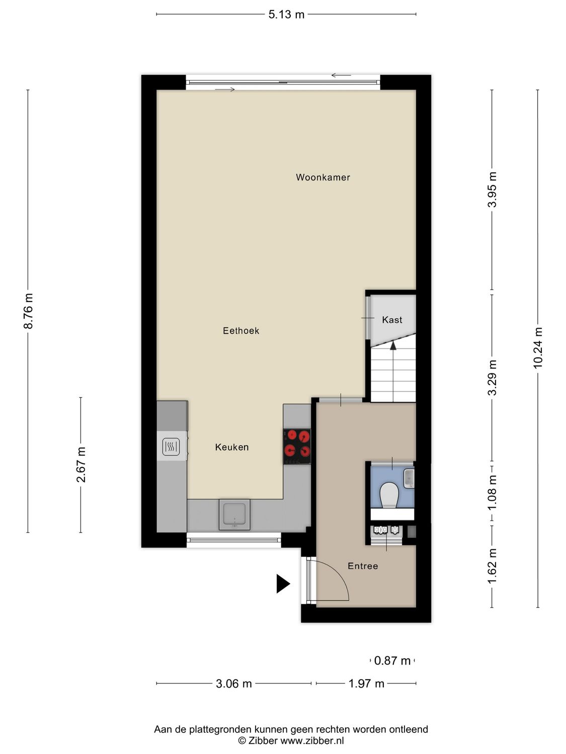 Meelblok 9, ZUIDLAND plattegrond 0