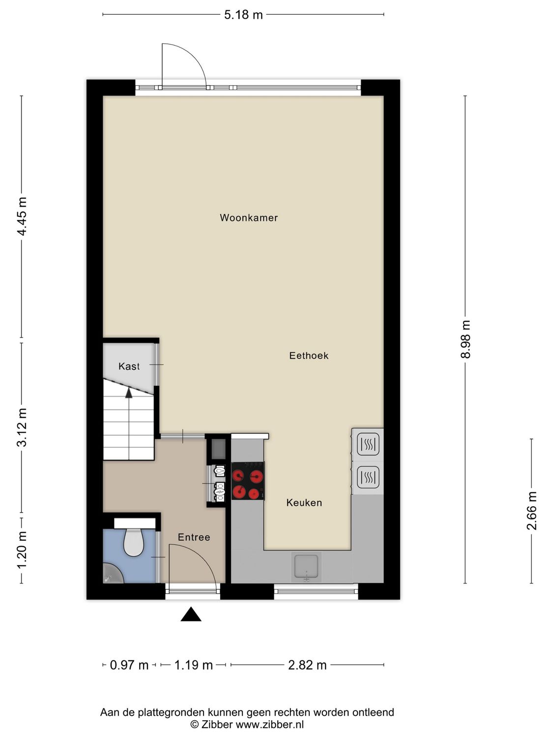 Amazonestraat 3, SPIJKENISSE plattegrond 0