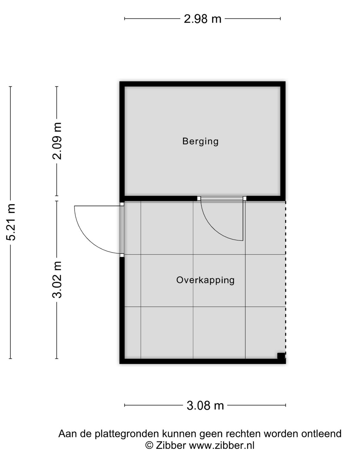 Amazonestraat 3, SPIJKENISSE plattegrond 2