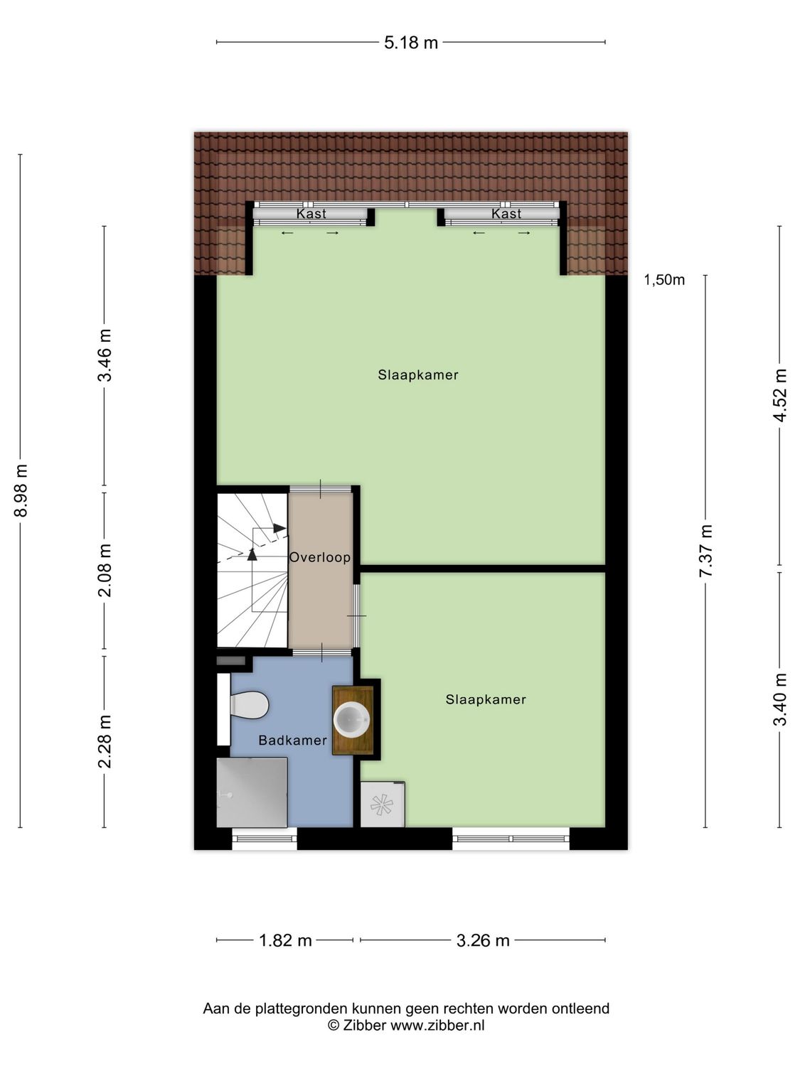 Amazonestraat 3, SPIJKENISSE plattegrond 3