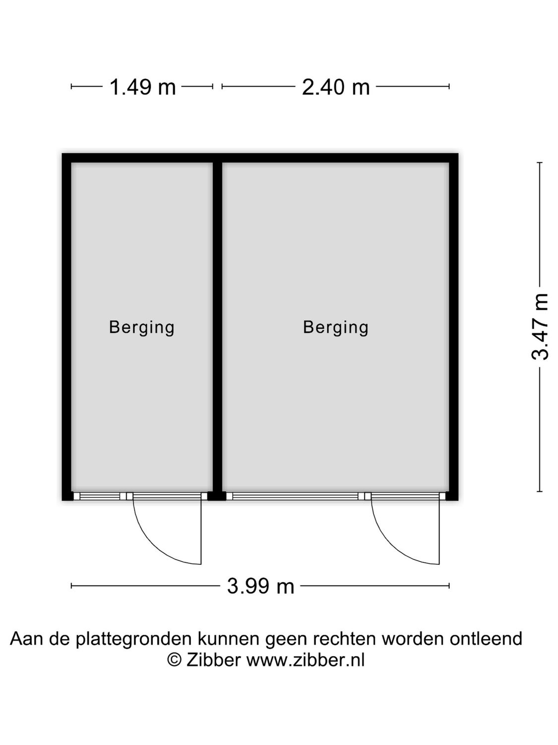 Prof Gerbrandyplein 8, GEERVLIET plattegrond 2