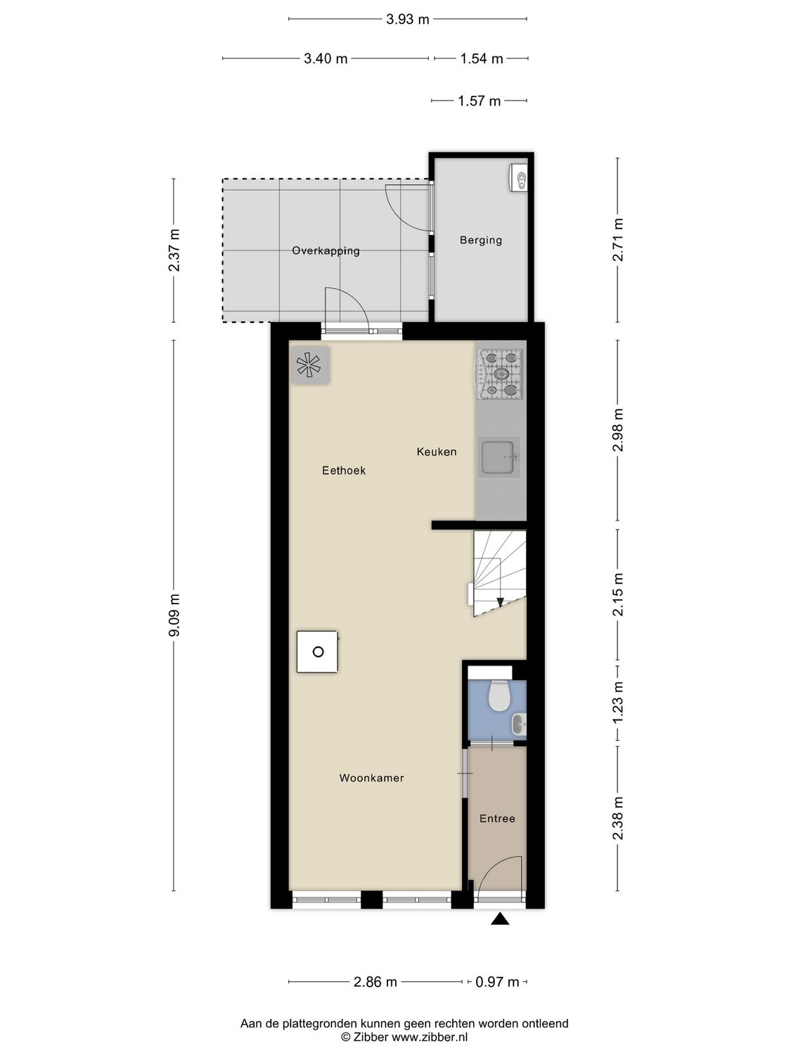 Nieuwstraat 24, BRIELLE plattegrond 0