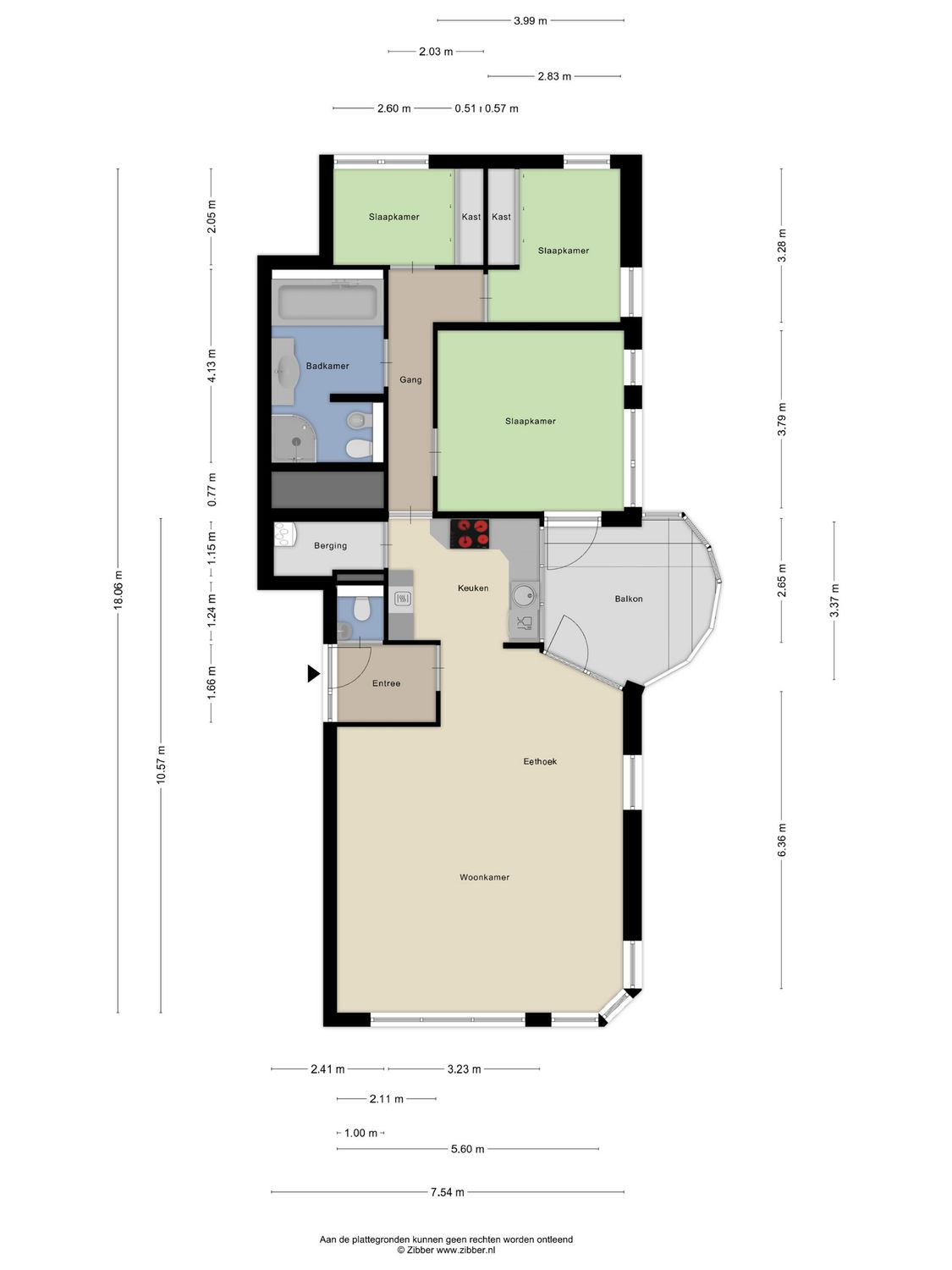 Maasboulevard 88D, SPIJKENISSE plattegrond 0