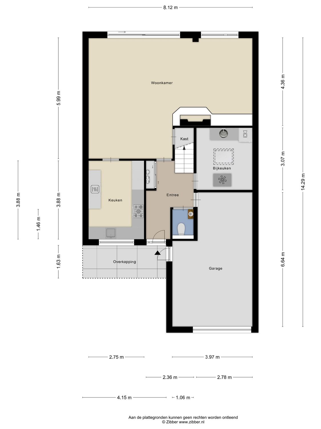 Nijlstraat 26, SPIJKENISSE plattegrond 0