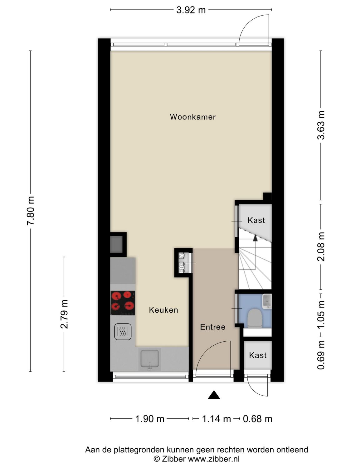 Leliestraat 7, HEENVLIET plattegrond 0