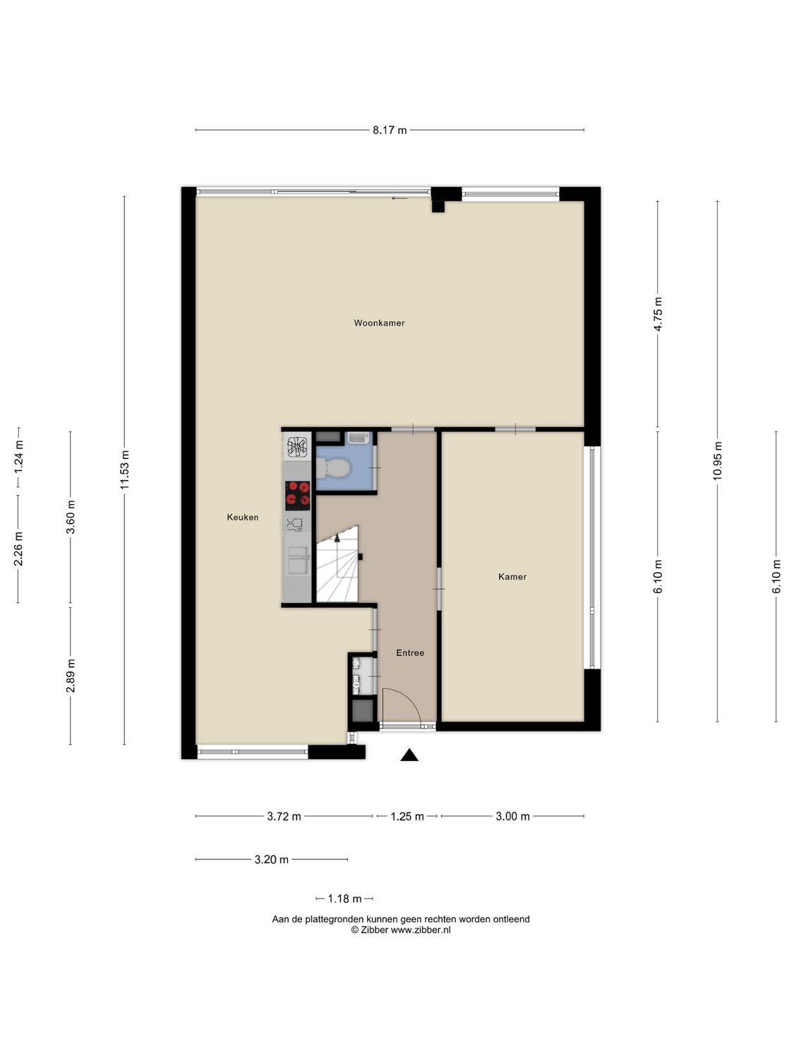 D. Schellincxstraat 31, SPIJKENISSE plattegrond 0