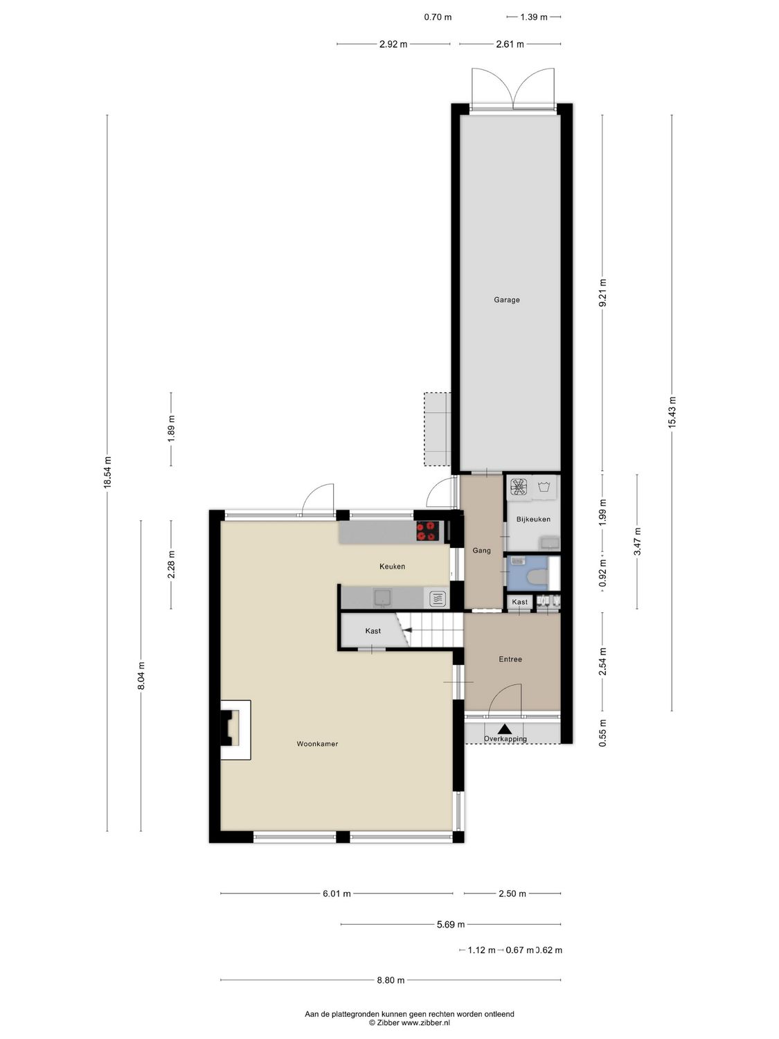 Kikkerveen 370, SPIJKENISSE plattegrond 0