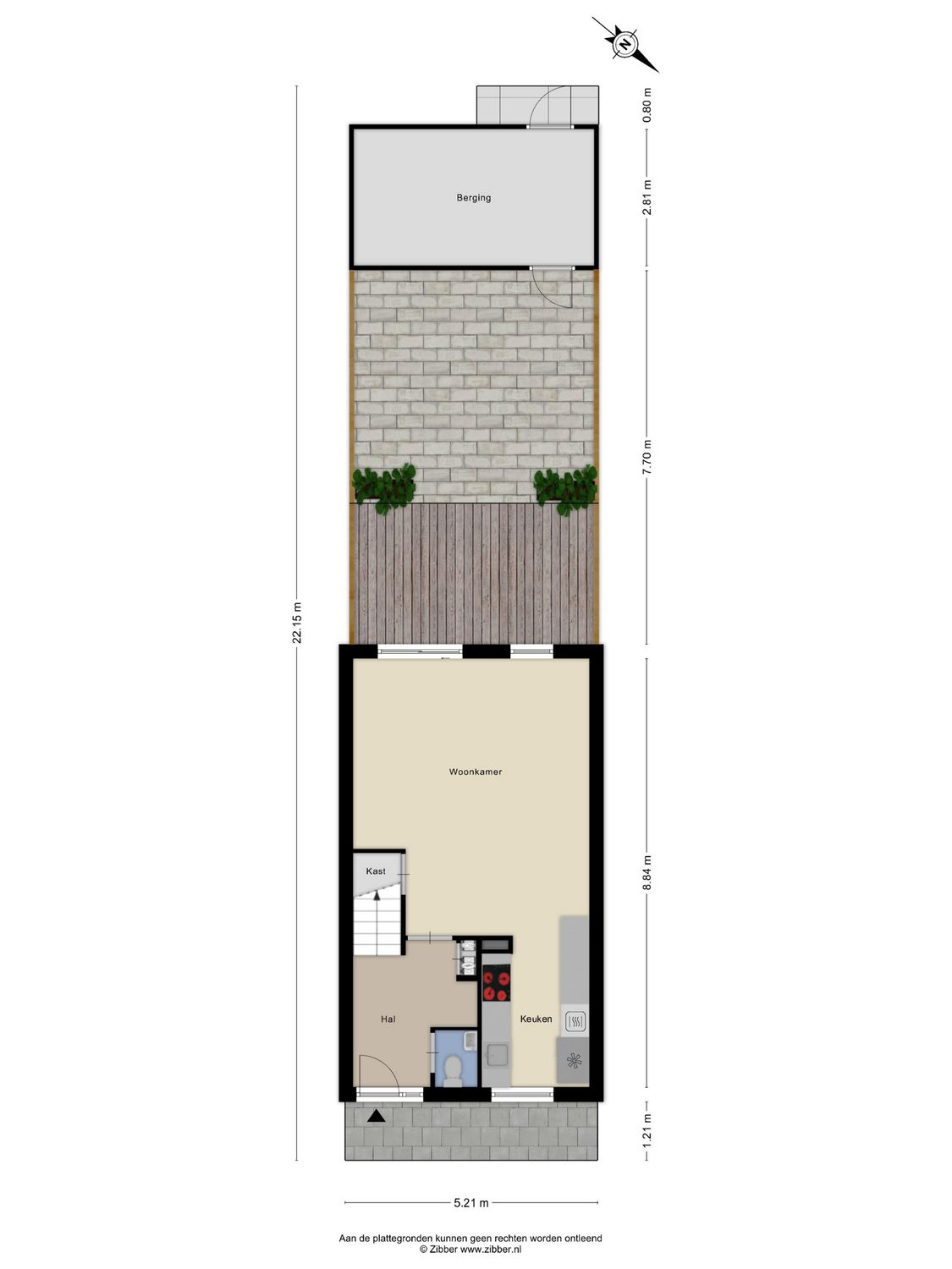 Marguerite Durasstraat 32, SPIJKENISSE plattegrond 1