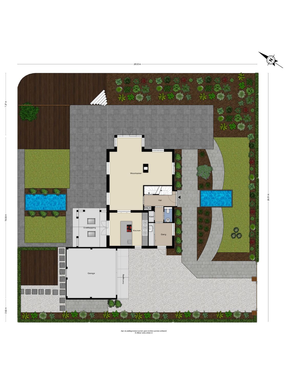 Kaatje Mollaan 9, HEKELINGEN plattegrond 1